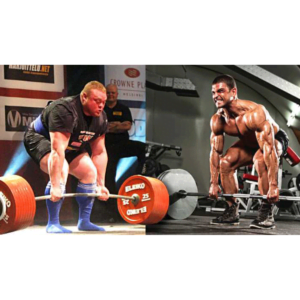 difference between strength sports powerlifting and bodybuilding