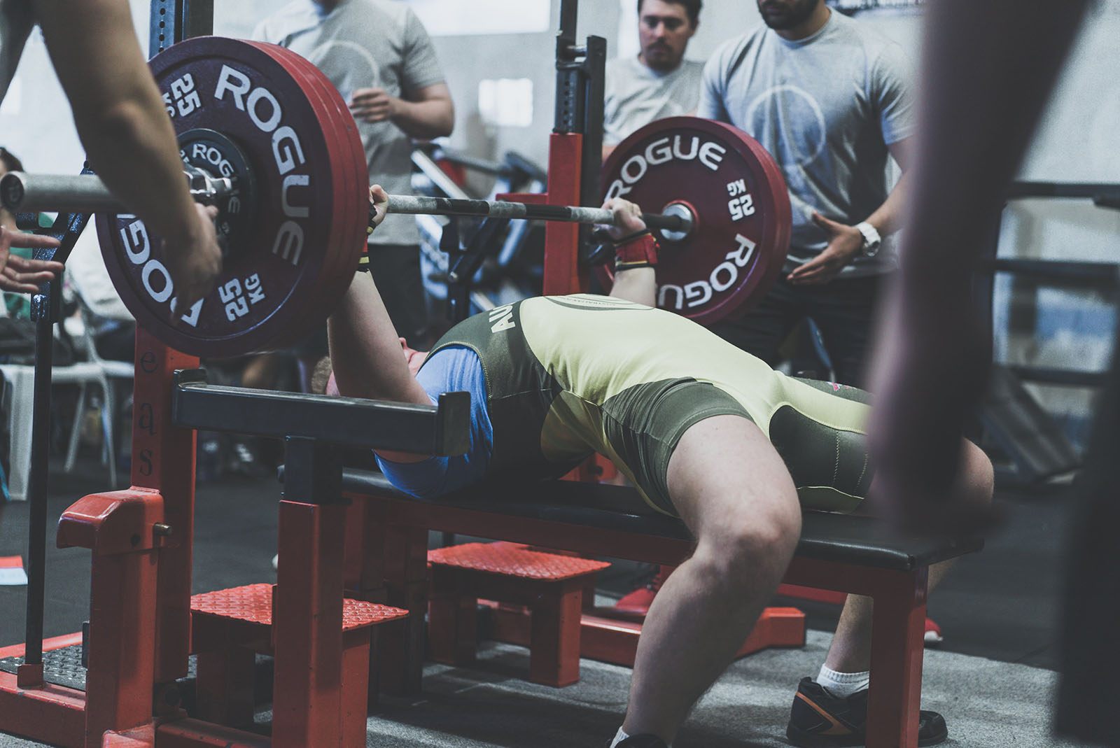 175kg bench press