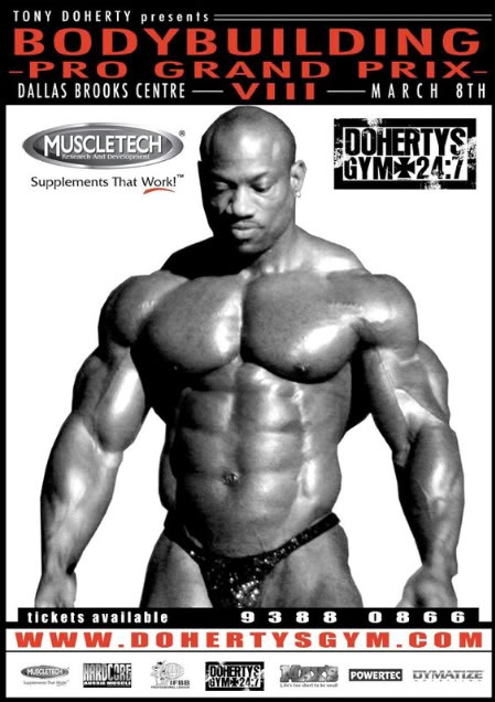 Australian bodybuilding show poster bodybuilding poster