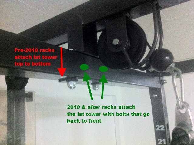 Powertec Lat Tower Option