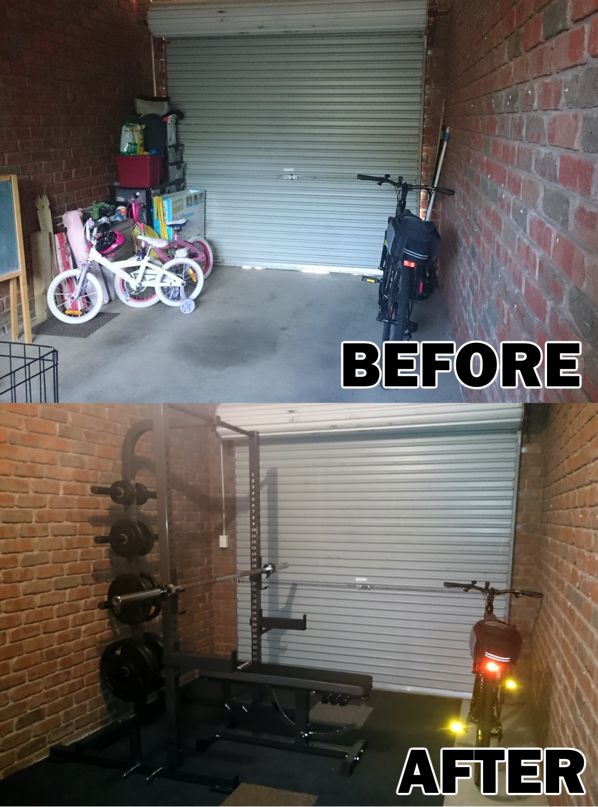 ironmaster half rack gym