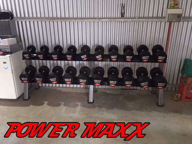 power maxx dumbbell set