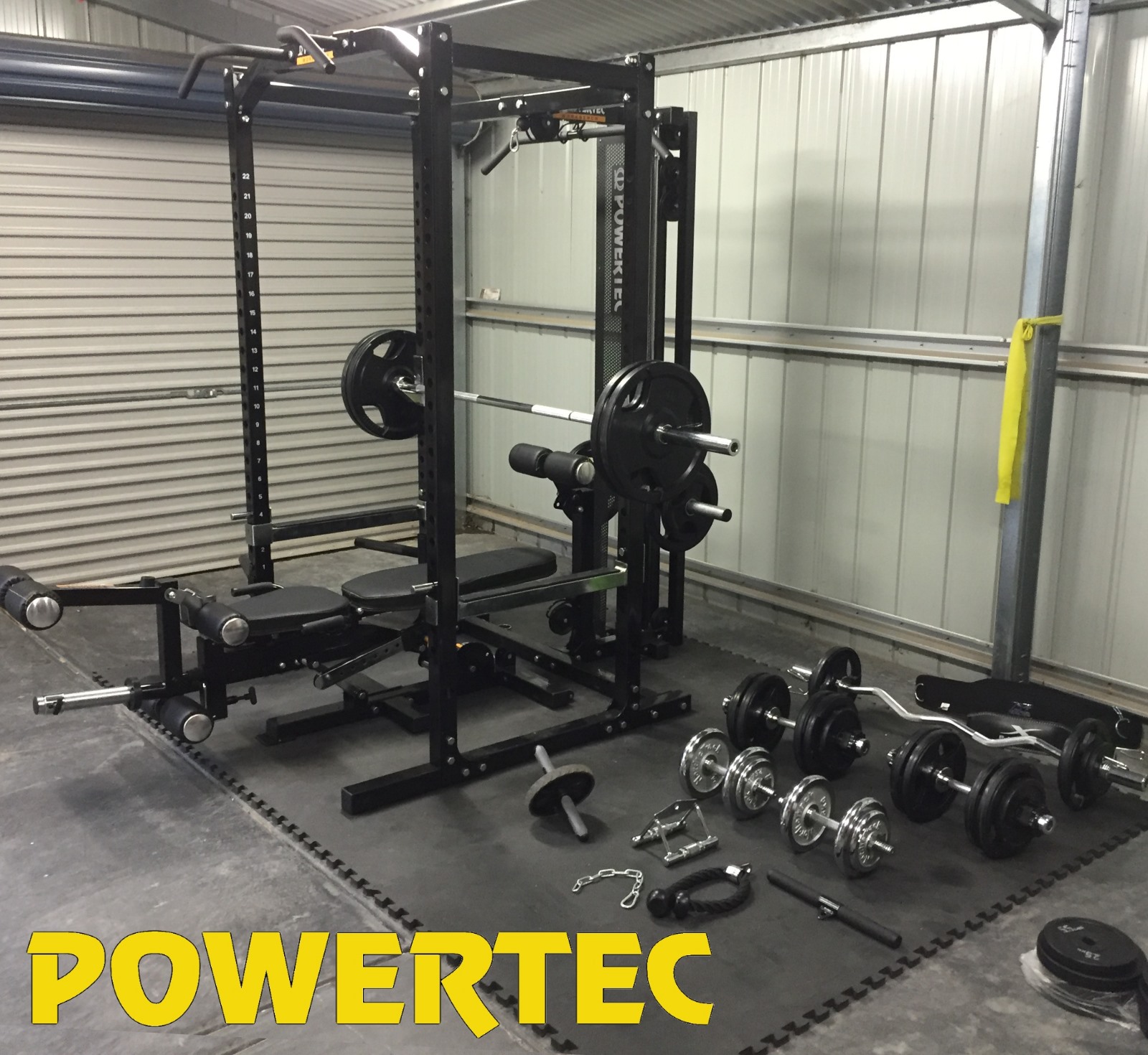 powertec power rack gym