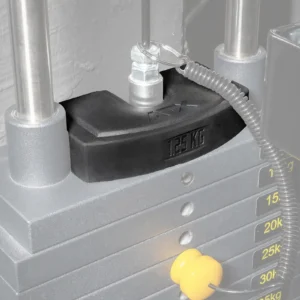 Fractional weight stack weight plate