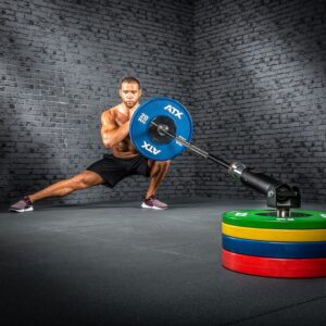 ATX-BAH-PT Landmine Attachment with someone doing a lunge