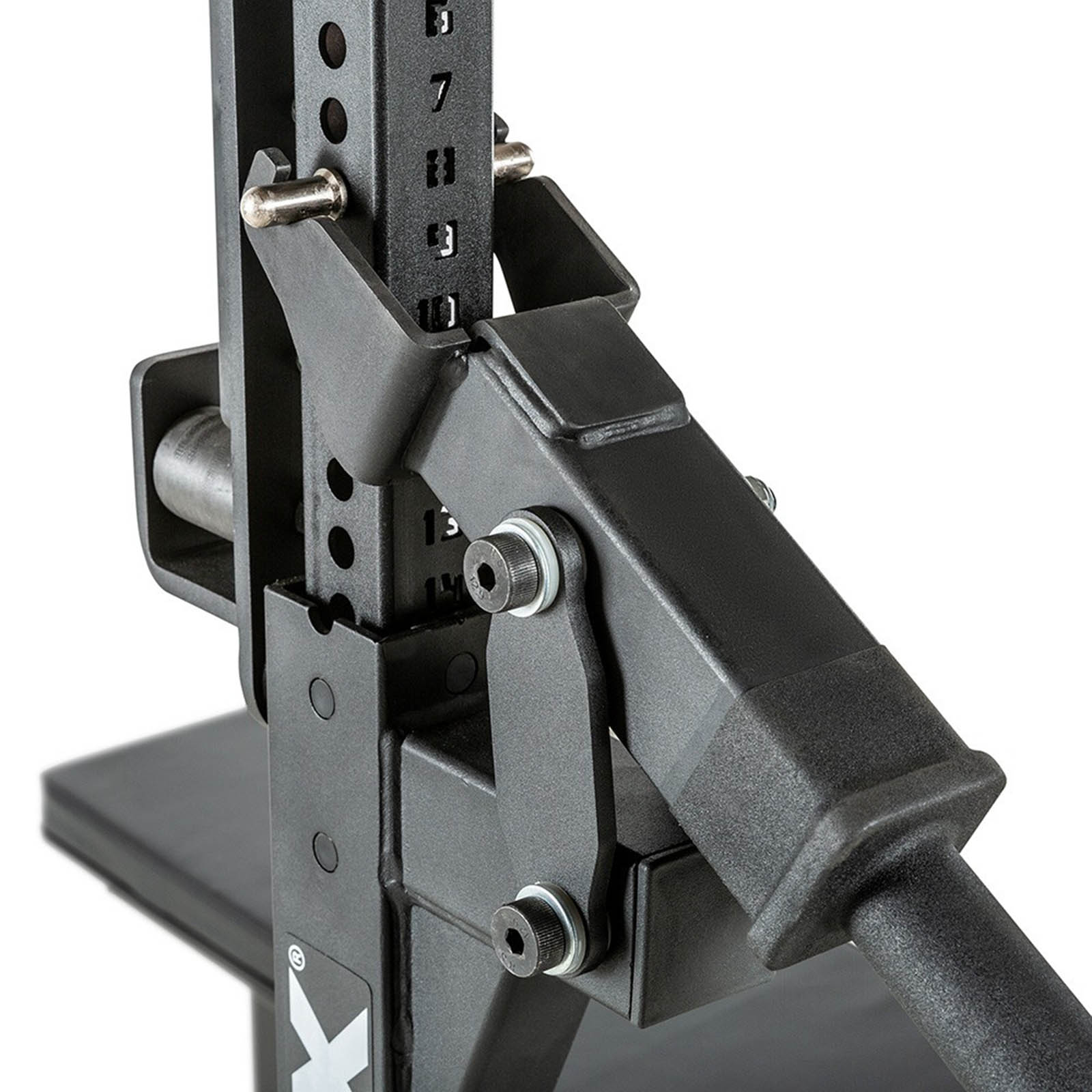 Combo rack height adjustment