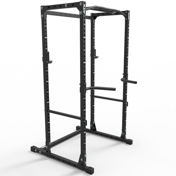 The ATX® 500 Dip Handles, in black, are featured with adjustable bars and pull-up handles against a plain white backdrop.