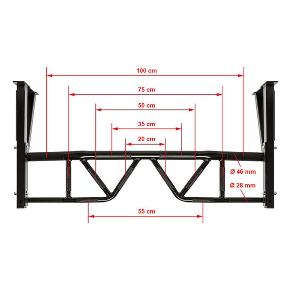 ATX® Gladiator Thick Grip Chin Up - Image 10