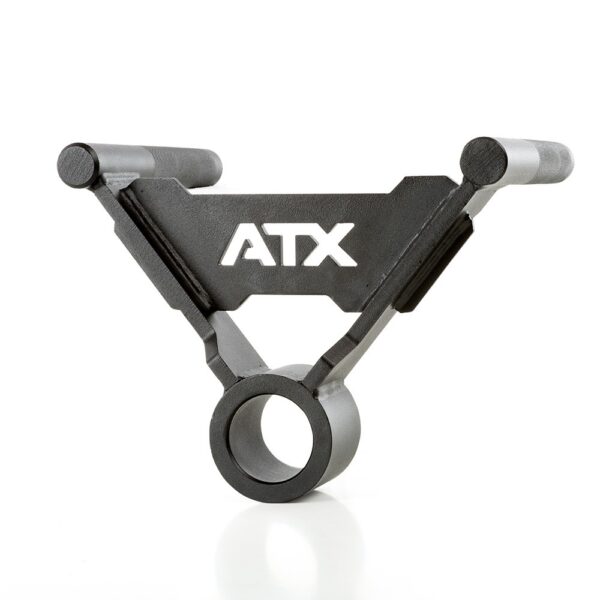 The 7ft 1500lbs Olympic Bushing Bar is a sleek metal weightlifting accessory with engraved details, featuring dual handles and a circular center. Ideal for strength training or attaching weights, its industrial design appeals to any fitness enthusiast.
