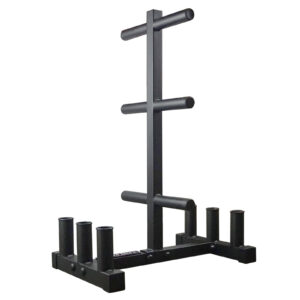 Power Maxx Olympic Plate and Barbell Stand