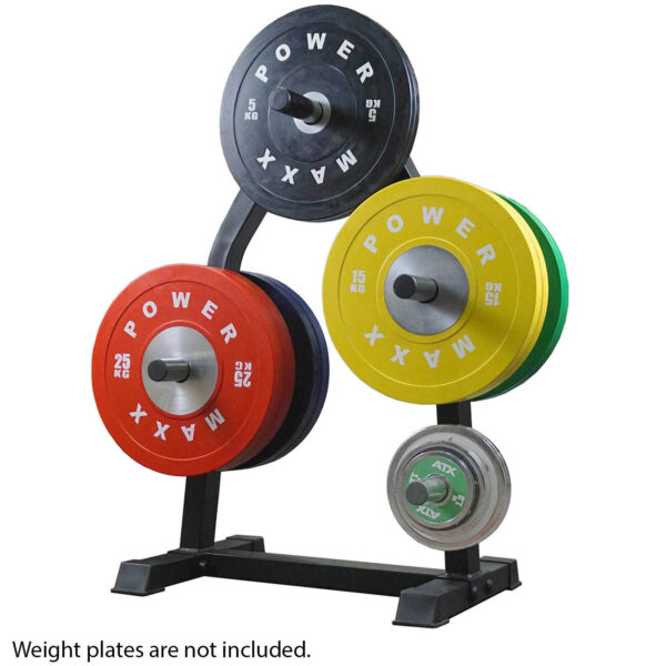 Power Maxx Olympic Weight Plate Rack - Image 2