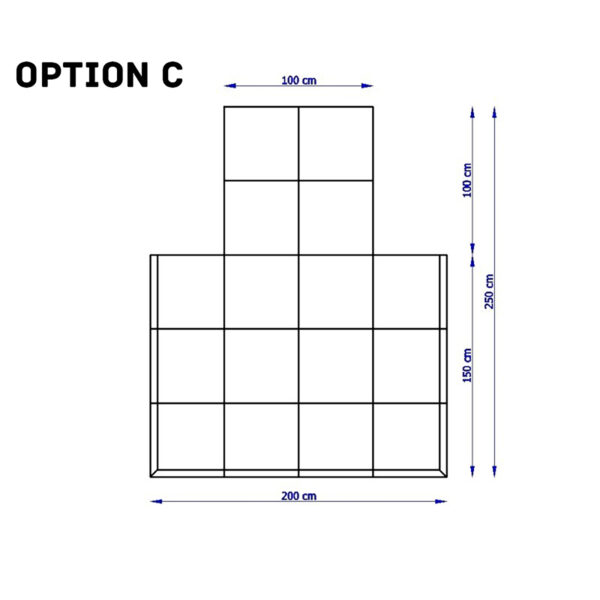Weight training flooring