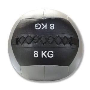 The Sting Viper Cross Train Speed Rope is black and gray with stitching and features an 8 kg weight indication printed in white on one section.
