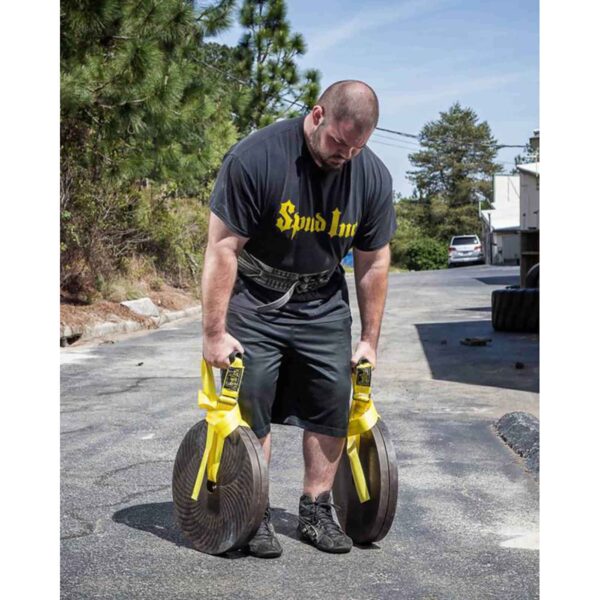 plate loaded farmers walk straps