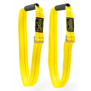 yellow farmers walk handle attachments