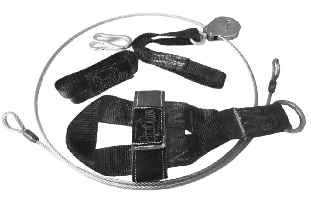 Spud Low Row Pulley System