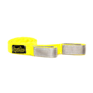 Yellow spud monster strap