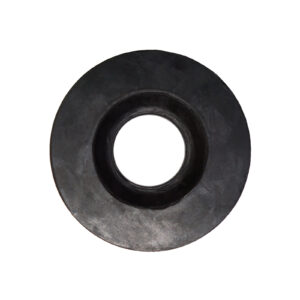 The Gym Rubber Stopper 30mm, a black circular rubber gasket with a central opening, is displayed against a plain white background.