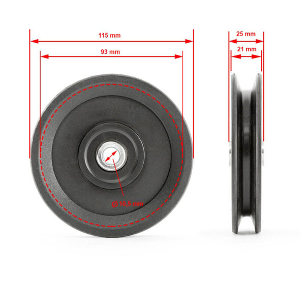 Cable Pulley 115mm - Image 2
