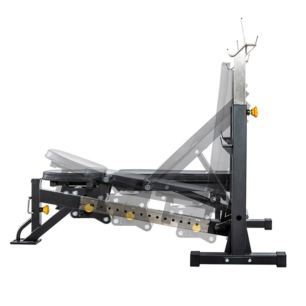 ATX-OBM-650 Adjustable Bench with all the different adjustment angles
