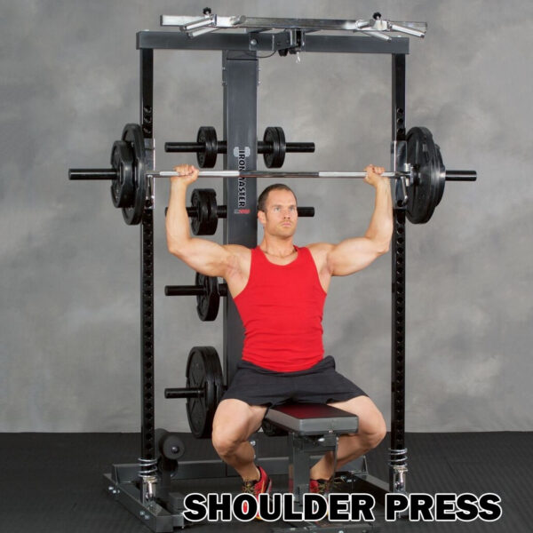 im2000 self spotting machine shoulder press
