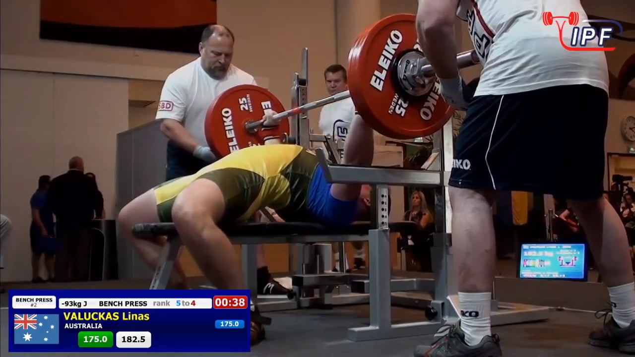bench press form