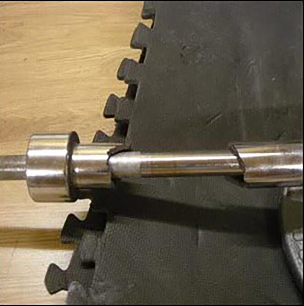 broken barbell sleeve