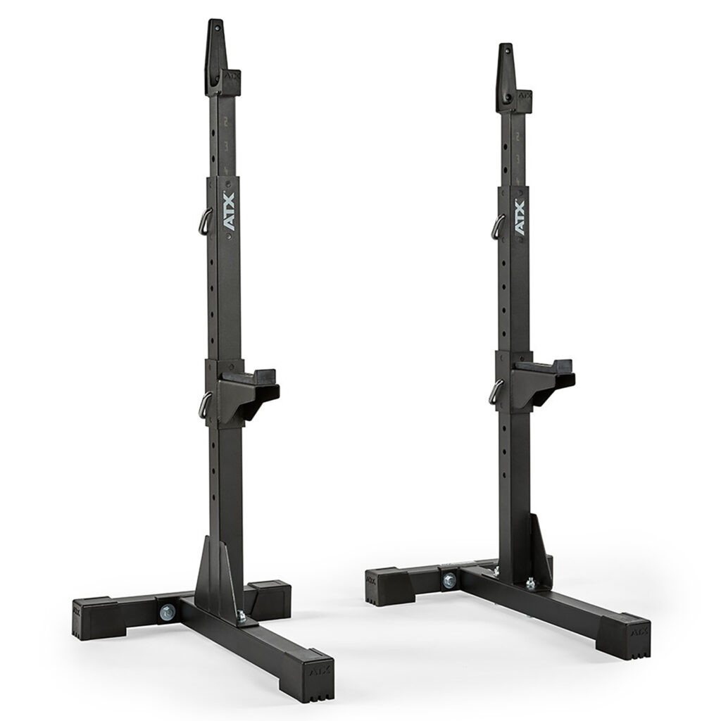 Lightweight and compact squat stands