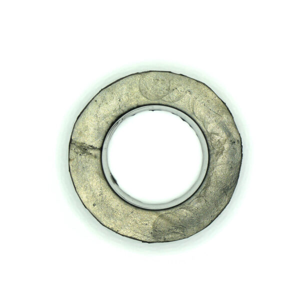A 30mm thick Gym Rubber Stopper, with some scratches and signs of wear, is displayed on a plain white background for clarity.