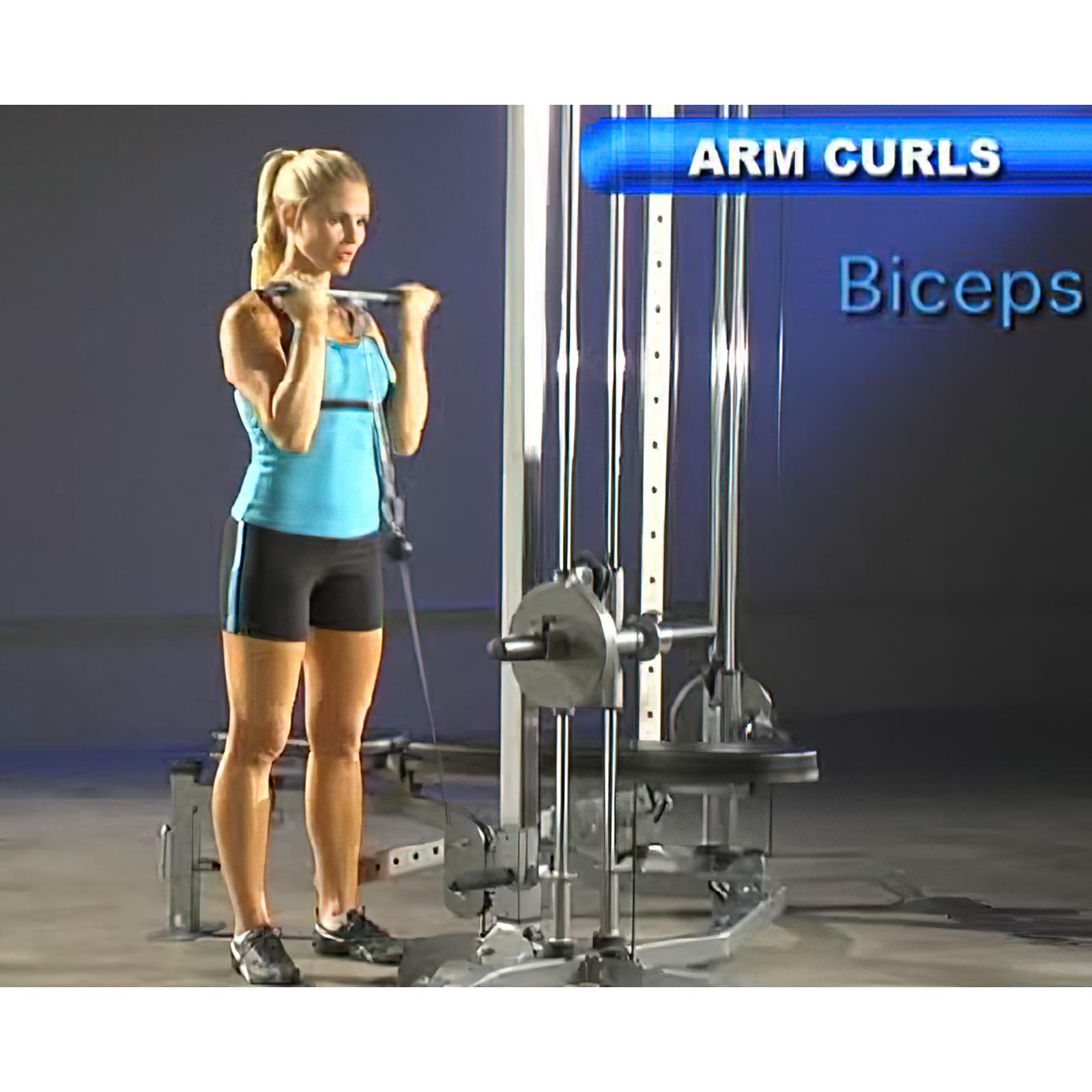 Powertec Shape Sytem Bicep Curls