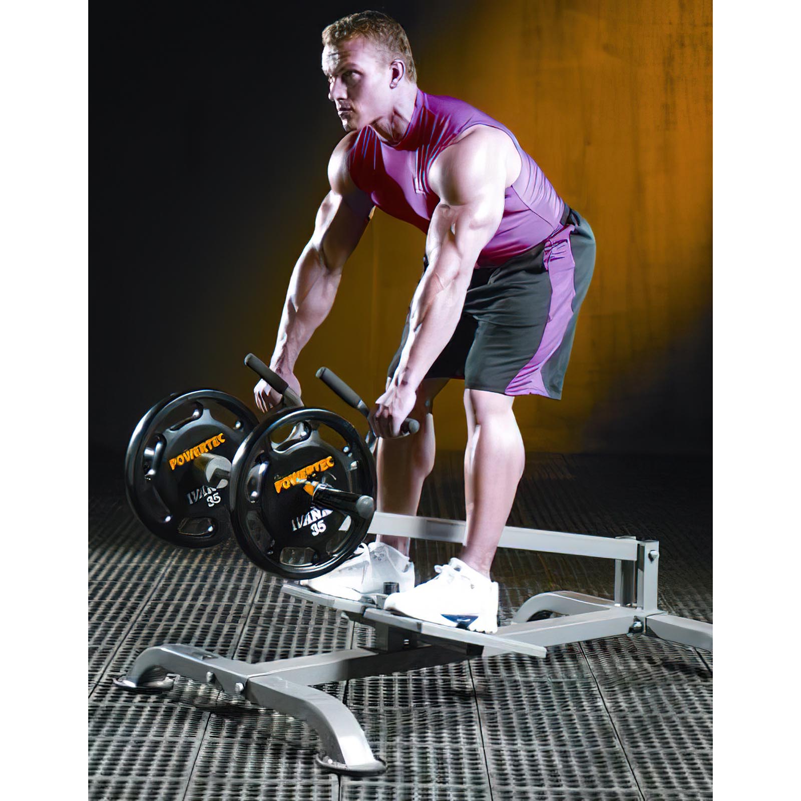 Powertec Leverage T Bar Row Stiff Legged Deadlift