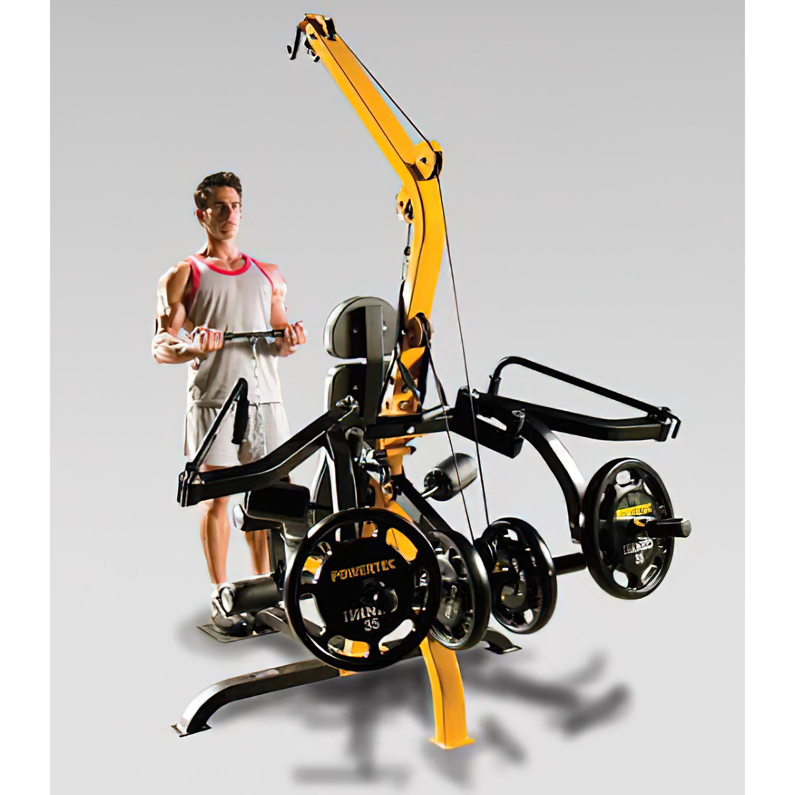 Powertec Vertical Gym Bicep Curl