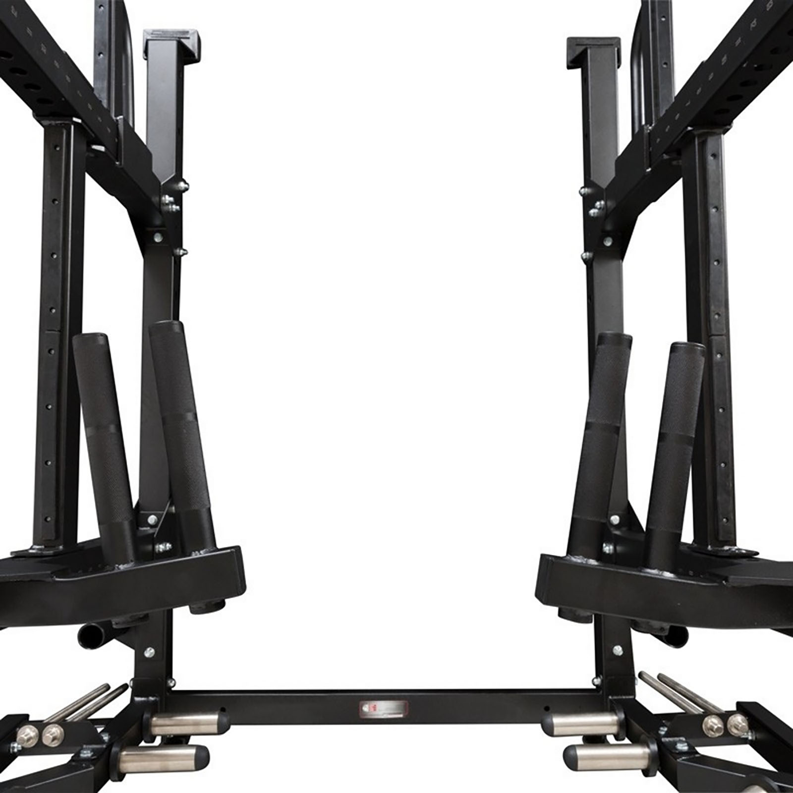 Angled dip handles