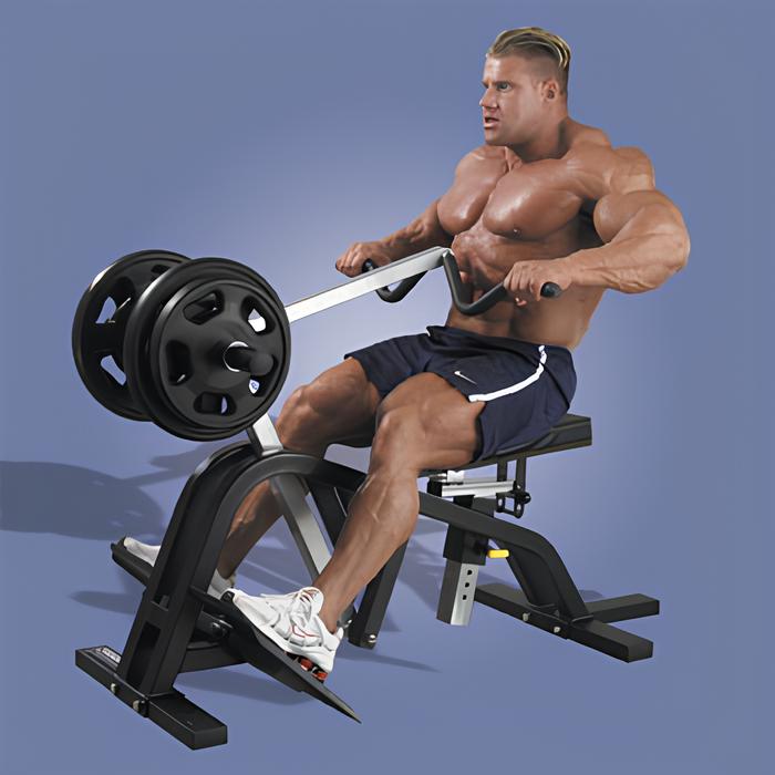 Powertec Leverage Low Row L-LR with bodybuilder Jay Cutler