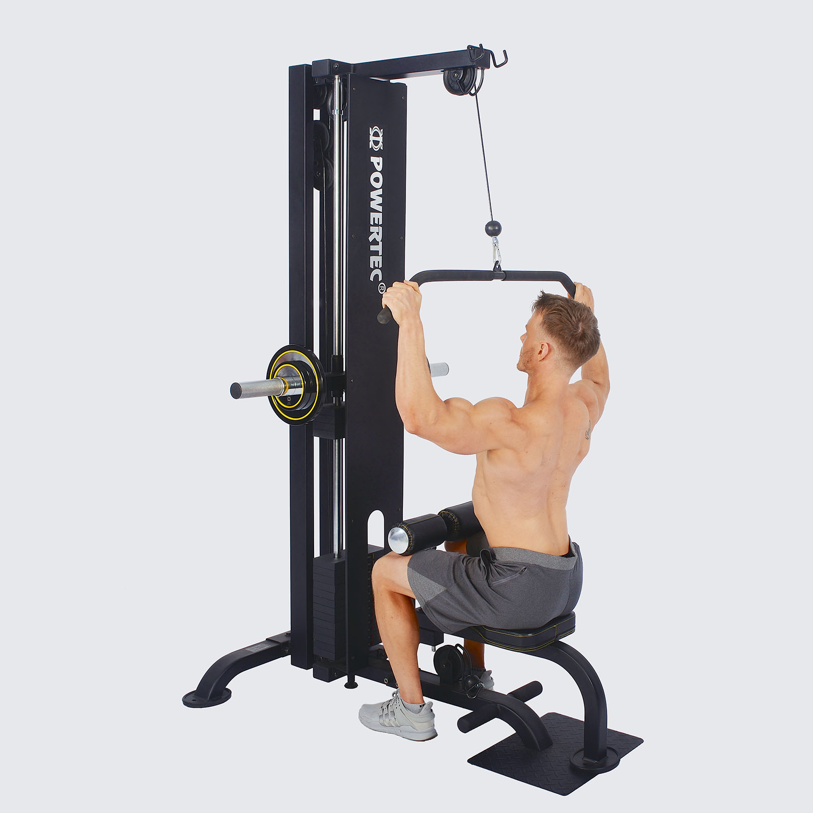 Wide grip lat pulls