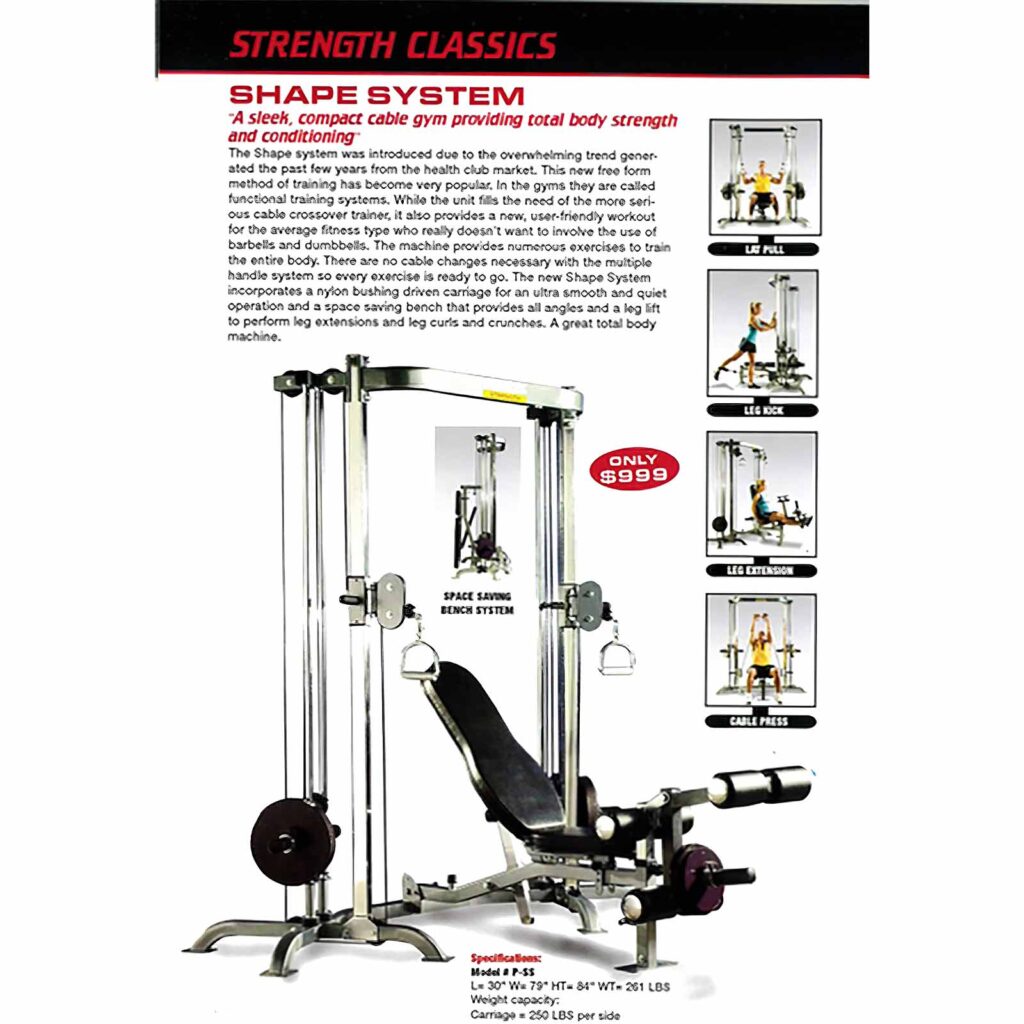 Official Shape System catalogue page