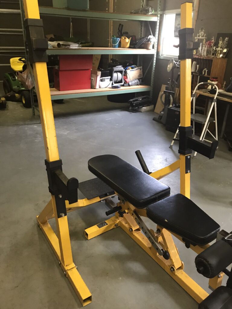 Powertec Bench Rack System old version without chin up