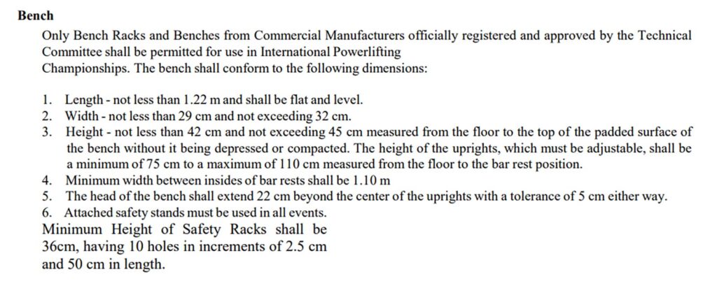 IPF Technical Rule Book