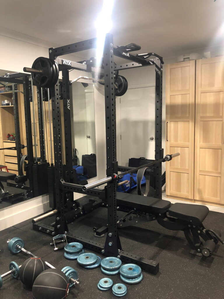 Leonels ATX-PRX-750 Power Rack with Lat Attachment