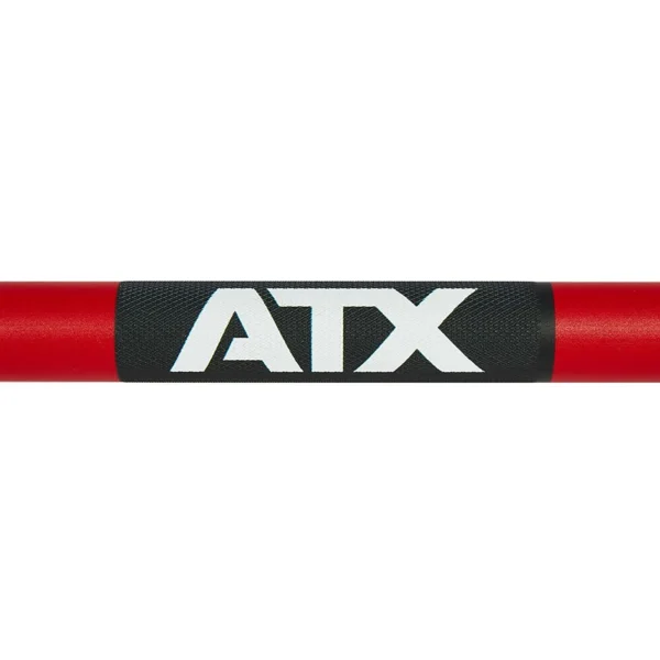 ATX-XTP-PLB-400 atx logo printed on a barbell