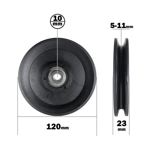 Cable Pulley 120 mm - Image 2