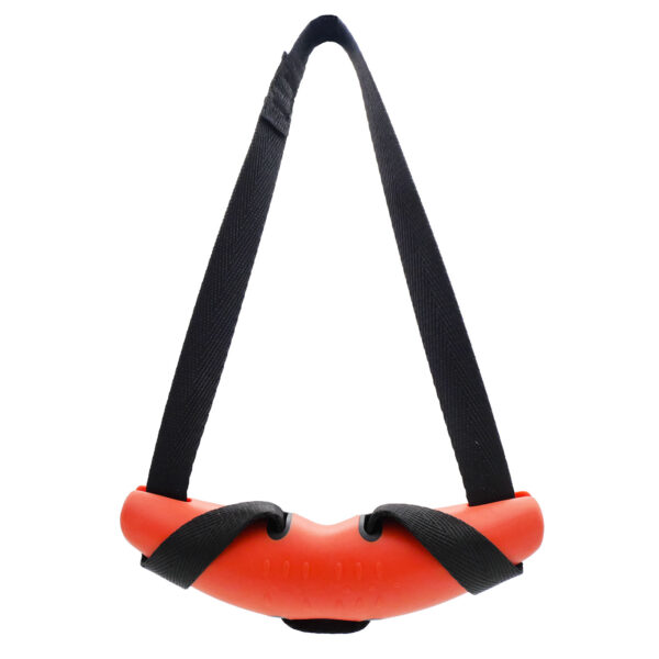 The D Angle Grip V2 features a red kayak carrying handle with a black adjustable strap, shown against a white background.