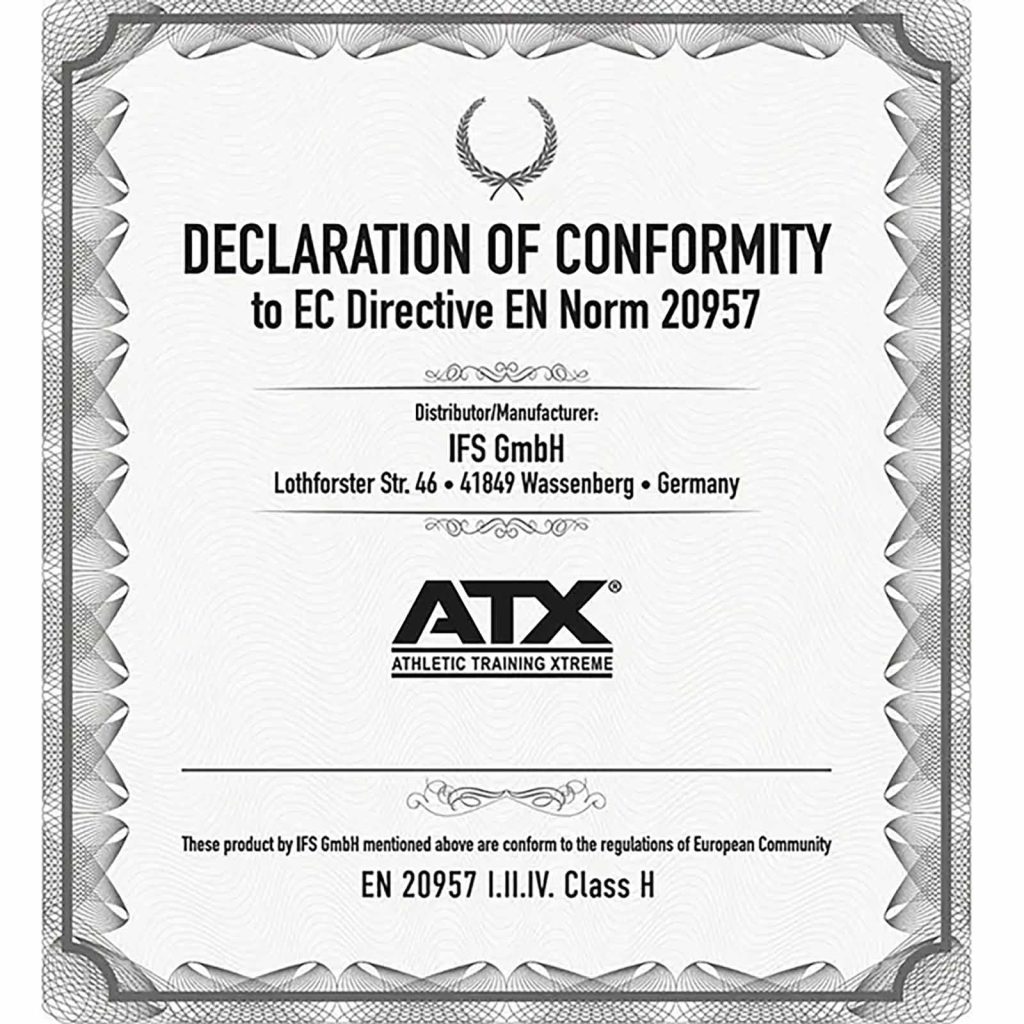 Certified for Domestic use by EU Standards