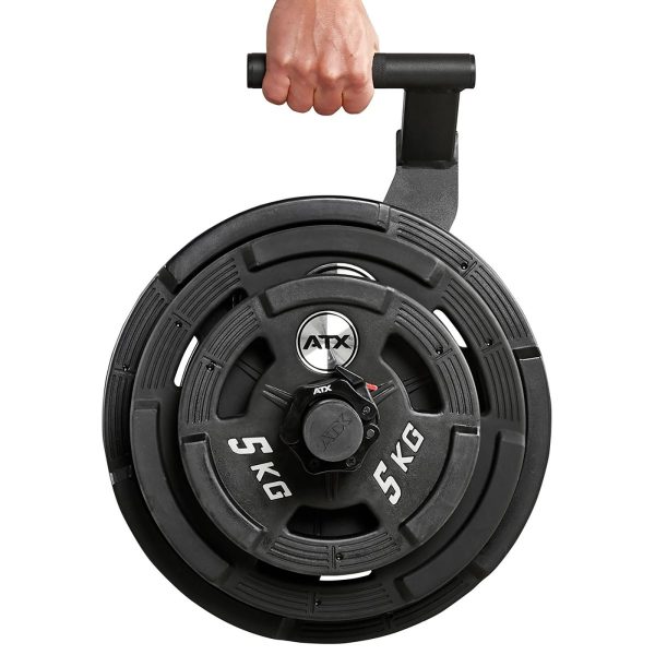 farmers walk handles side shot