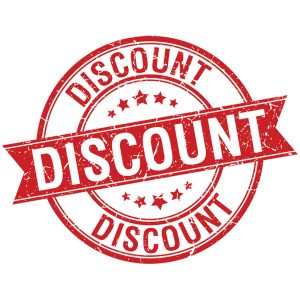 Discounted