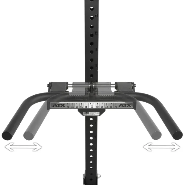 Range of adjustments on ATX-DIP-IDX