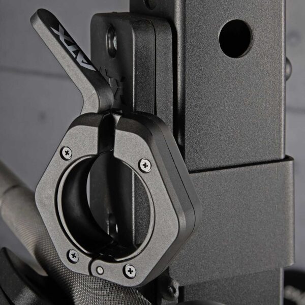 ATX-V-50-200 Magnetic Collar stored on power rack j hook