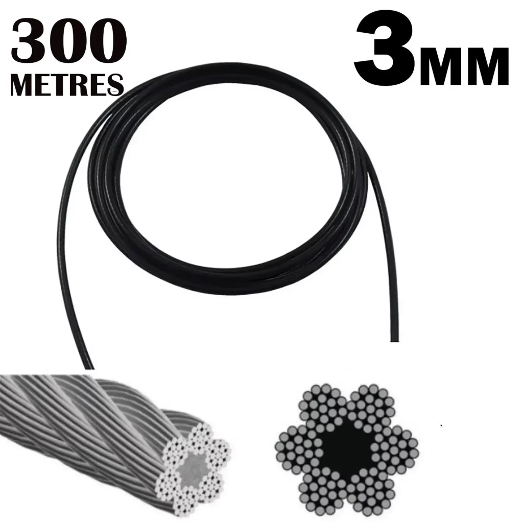 300m gym cable reel