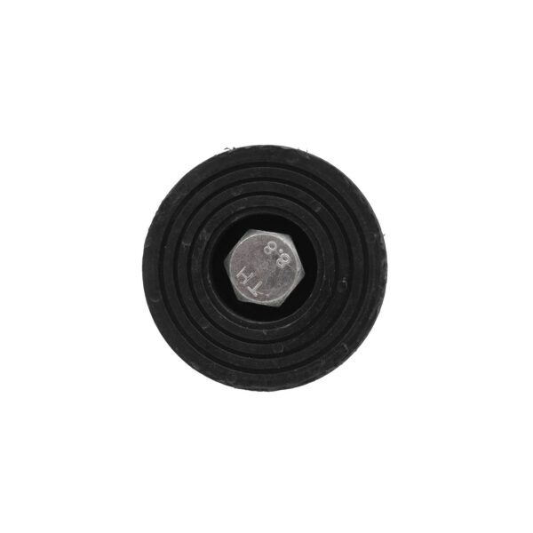 Treadmill leveller foot grippy surface