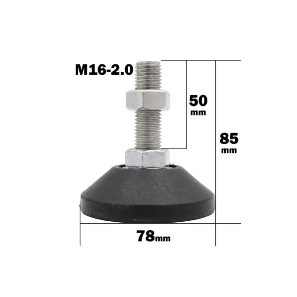 M16 treadmill leveling foot